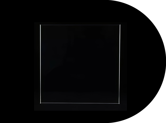 Lavt refleksjon fotoramme glass